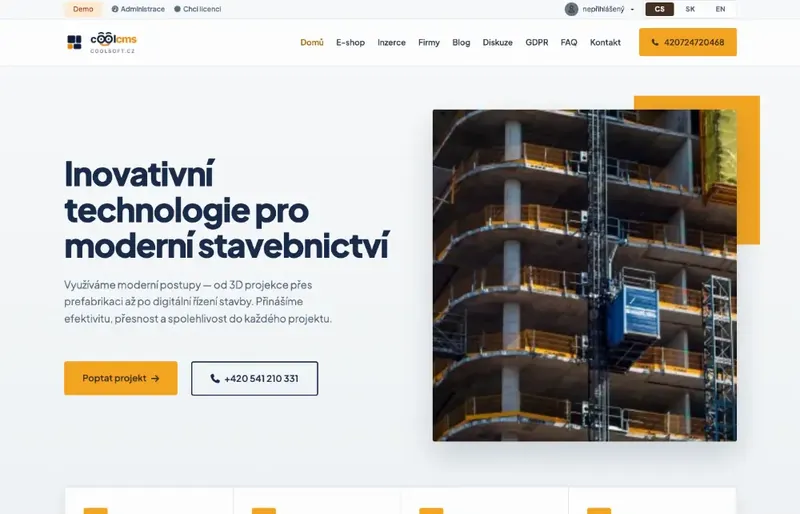 Šablona Advokátní kancelář